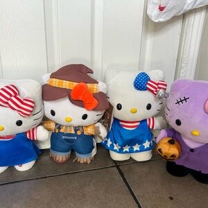 Hello Kitty Plush Toy Set (DO NOT PURCHASE)